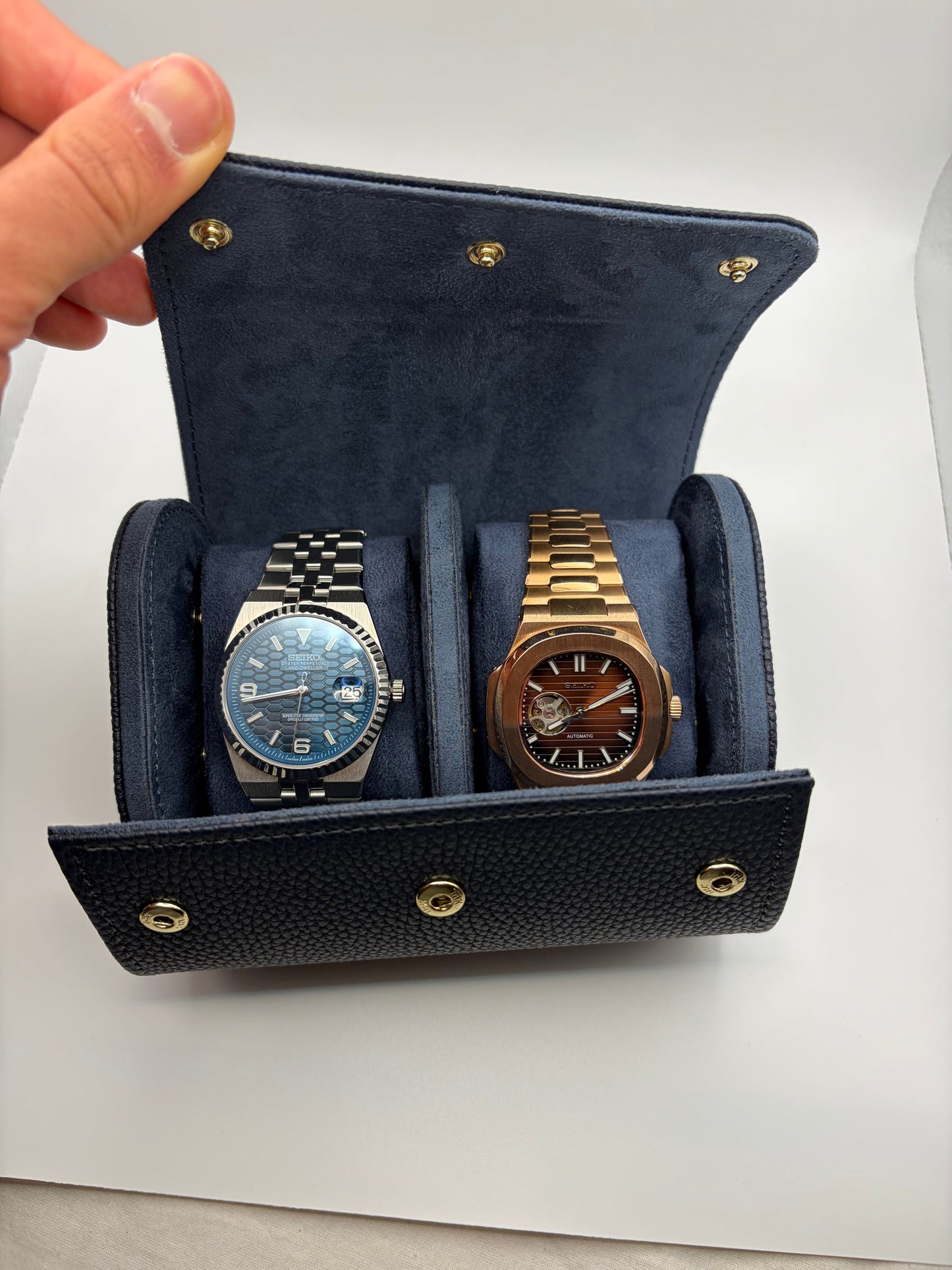 Leather Carry On Watch Box