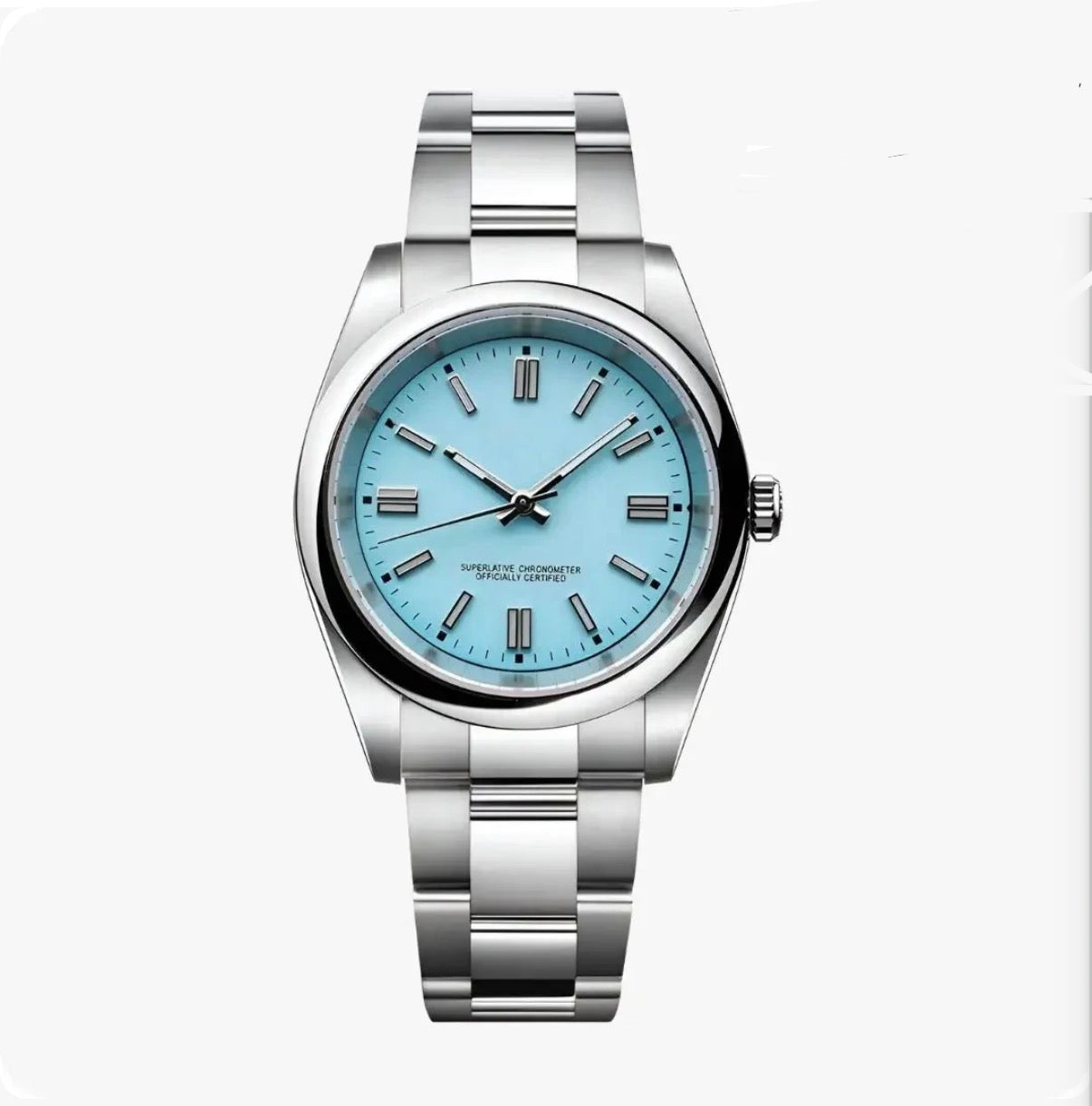 Oyster-Perpetual Ice Blue