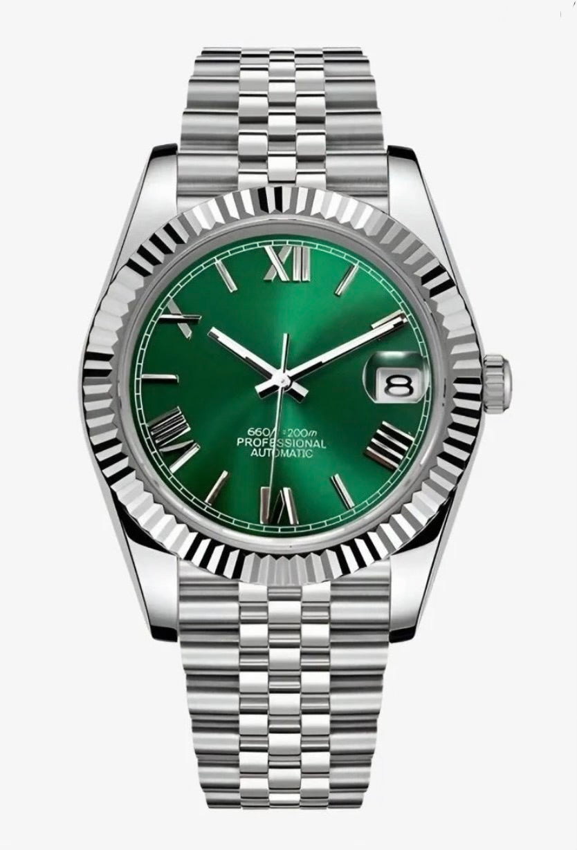 Datejust Green Roman Dial