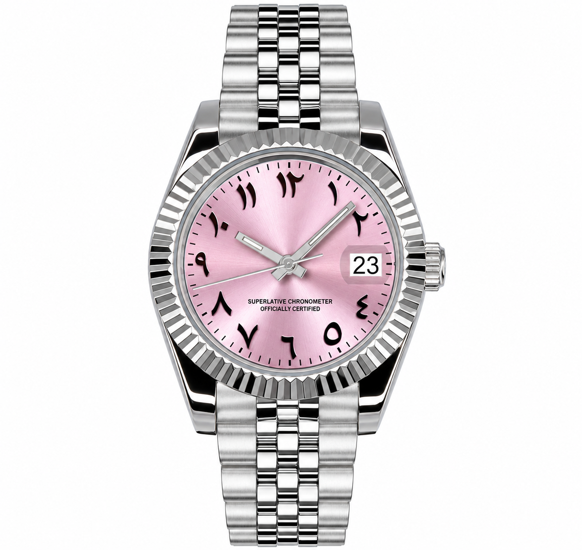 Datejust Pink Arabic Dial