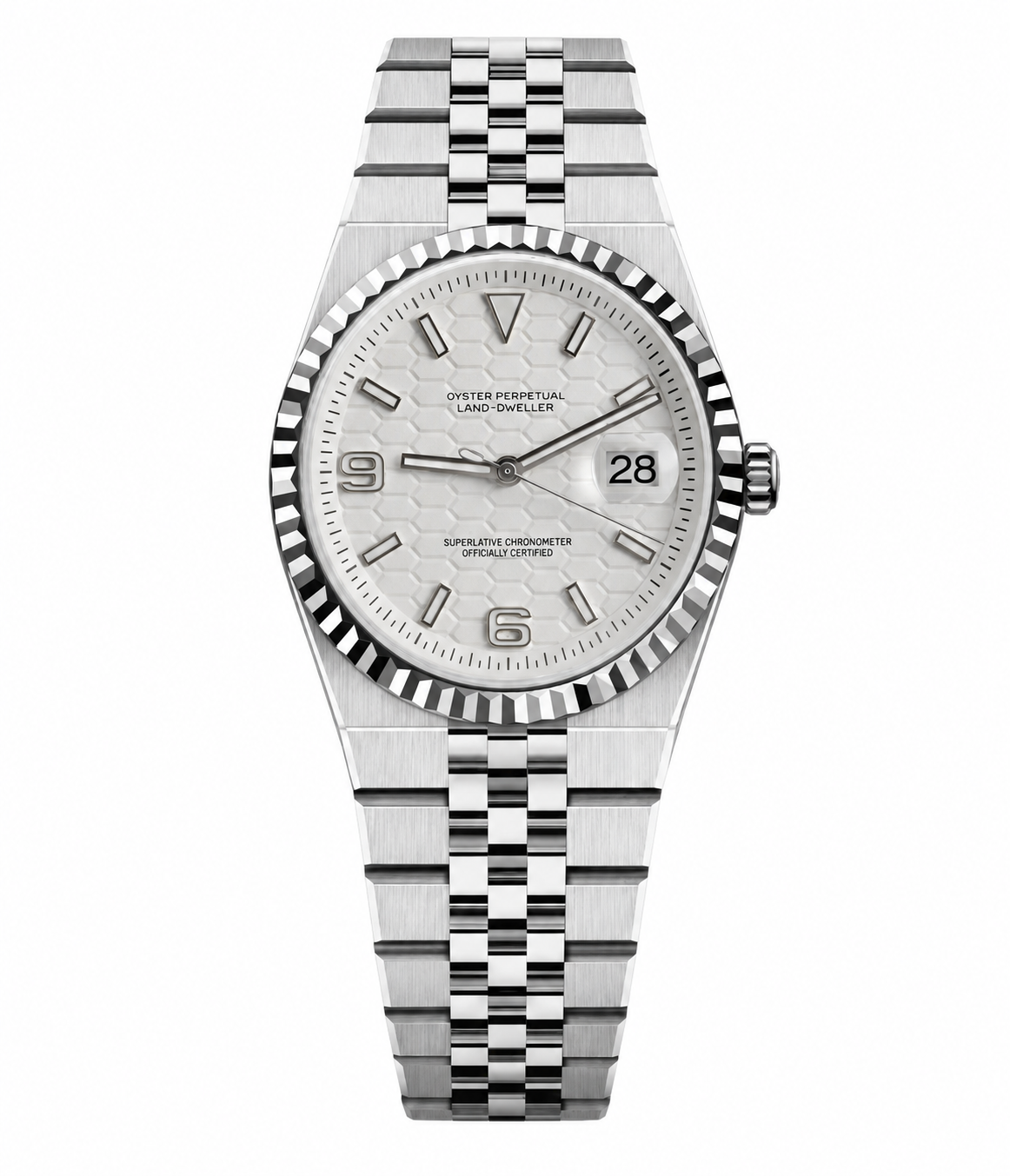 Land Dweller White Dial