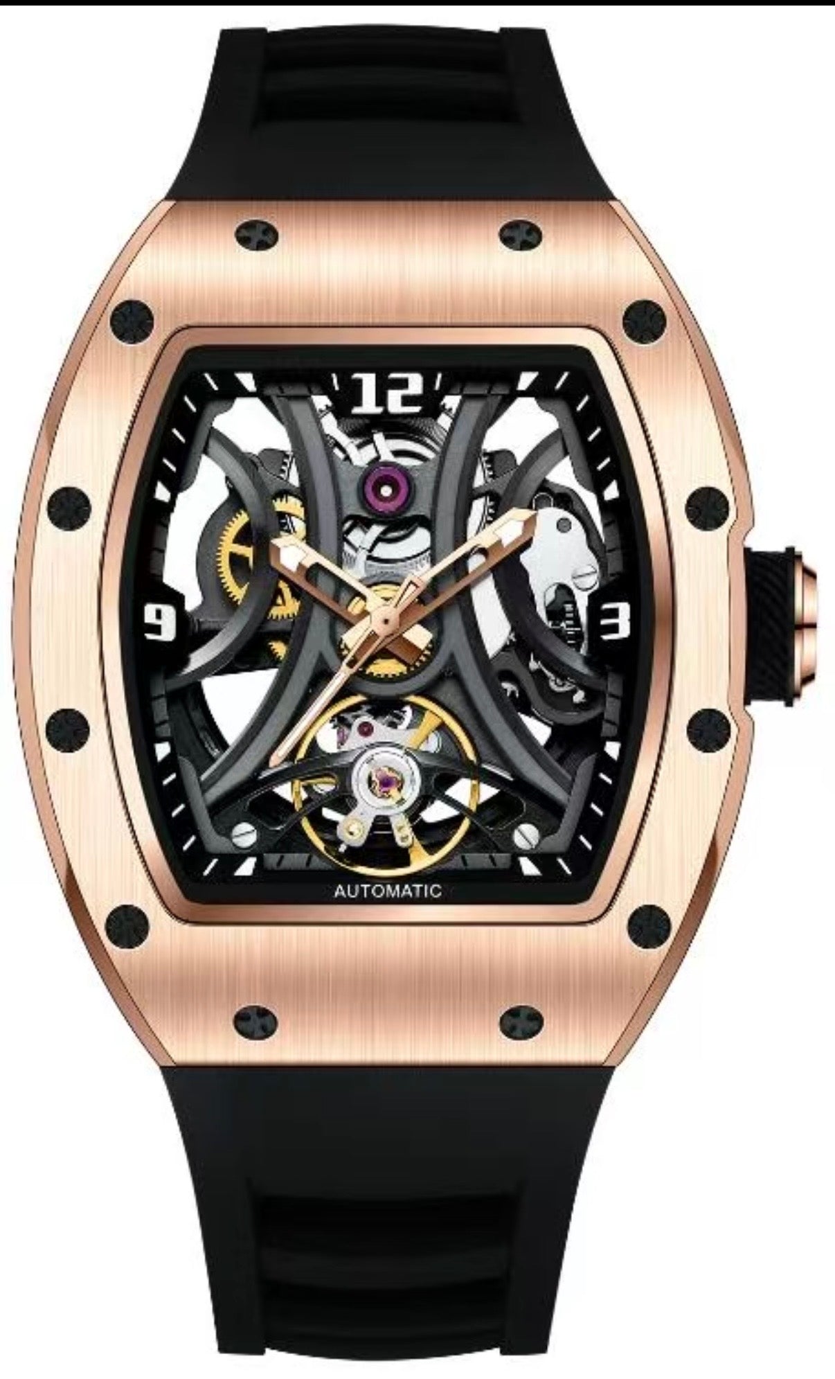 RM Rose Gold skeleton