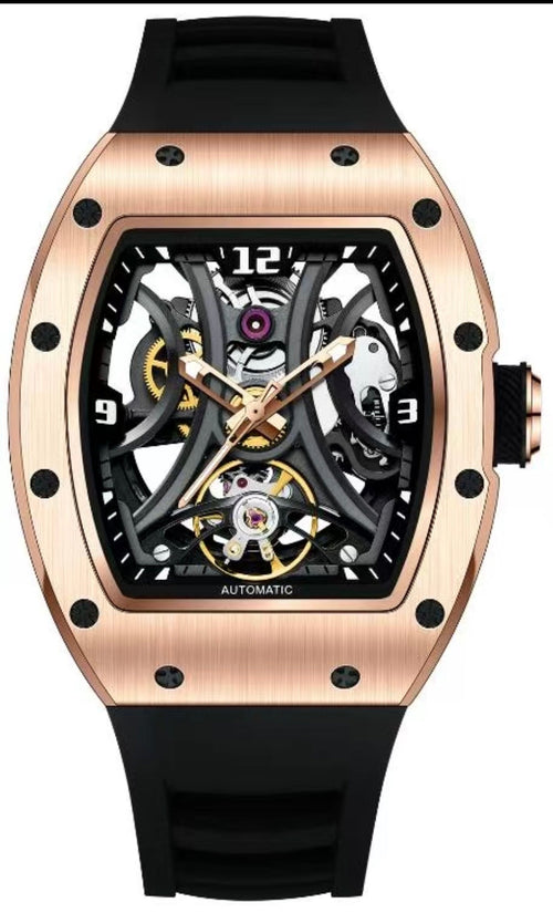 RM Rose Gold skeleton