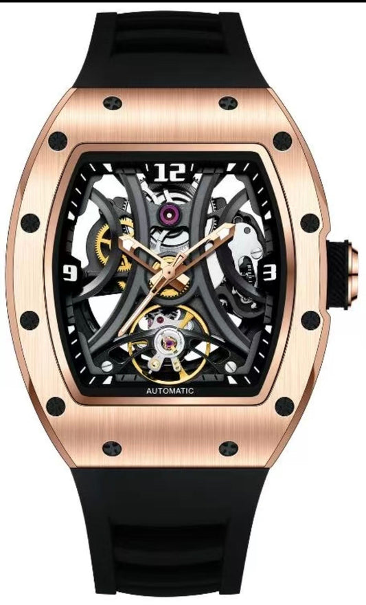 RM Rose Gold skeleton
