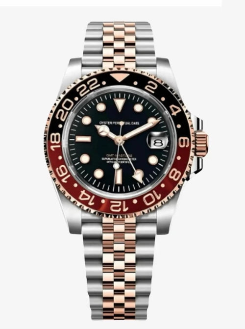 GMT Master II Cola Silver & Gold