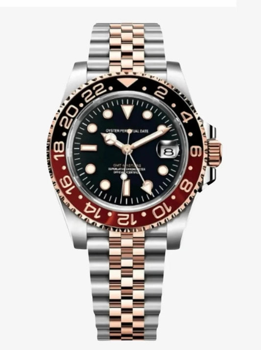 GMT Master II Cola Silver & Gold