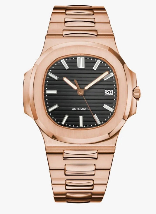 Nautilus Rose Gold & Black