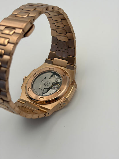 Nautilus Rose Gold & Blue