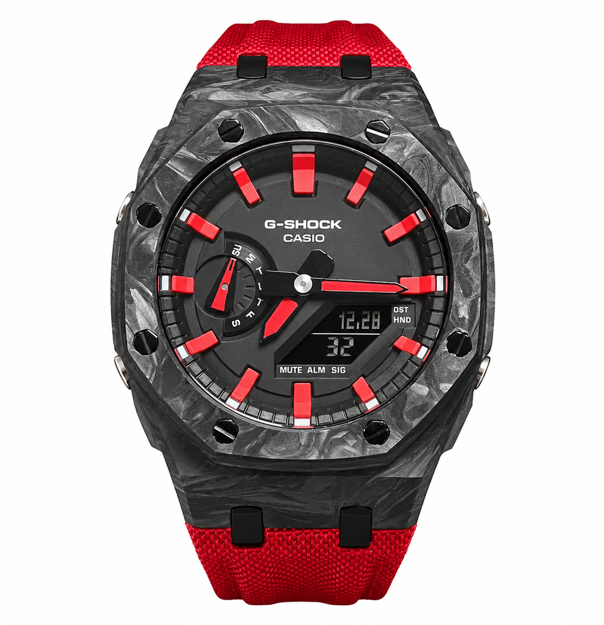 Casio G-Shock Red Carbon Fiber