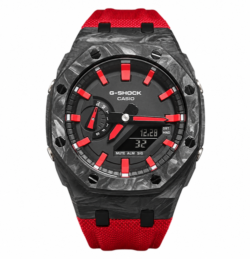 Casio G-Shock Red Carbon Fiber