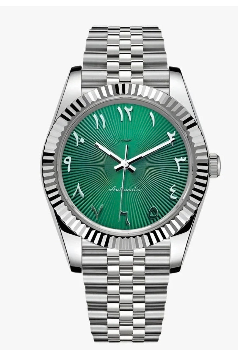 Datejust Green Arabic Dial