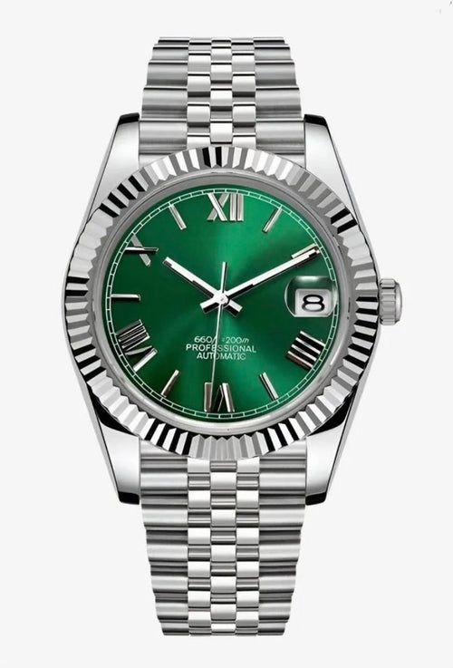 Datejust Green Roman Dial