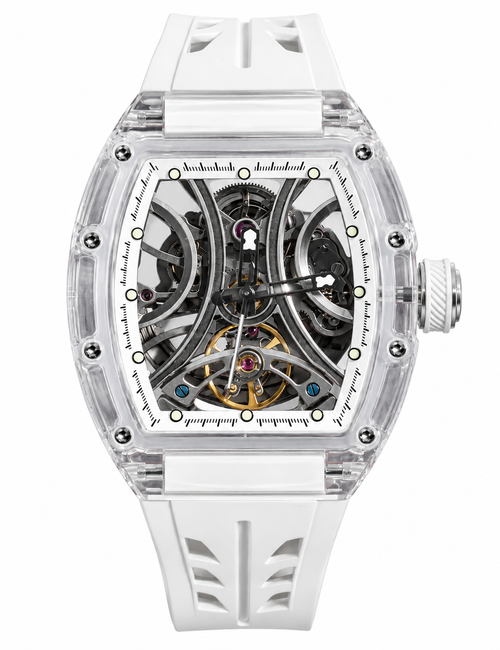 RM White Transparent Skeleton