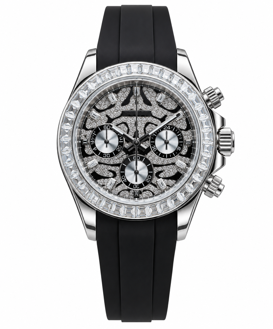 Daytona Eye of the Tiger Silver