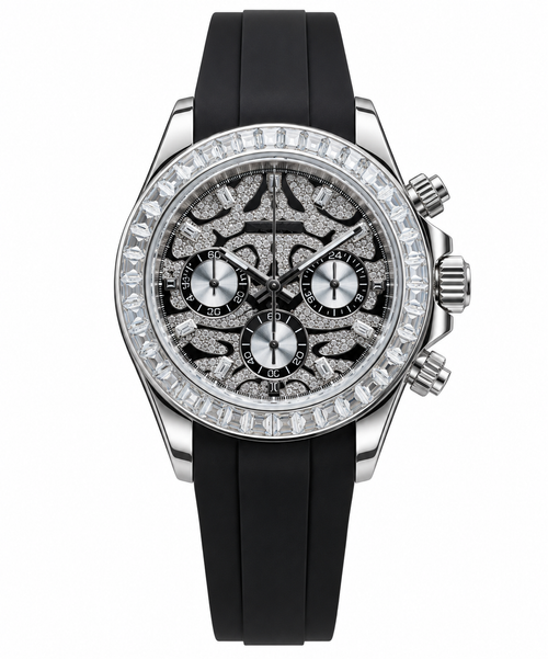 Daytona Eye of the Tiger Silver