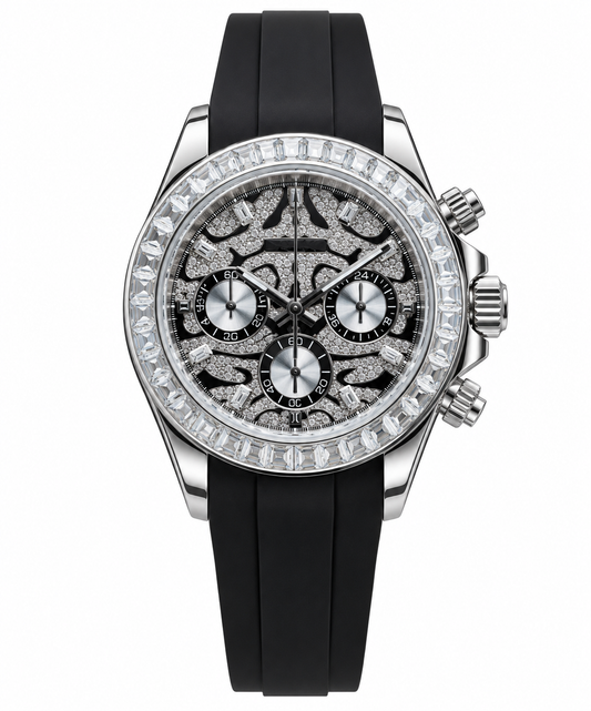 Daytona Eye of the Tiger Silver