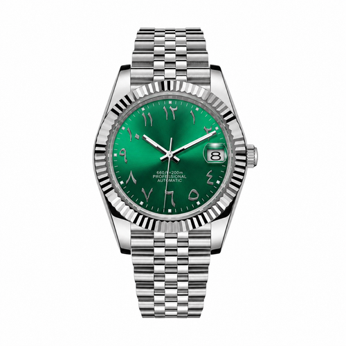 Datejust Arabic Green