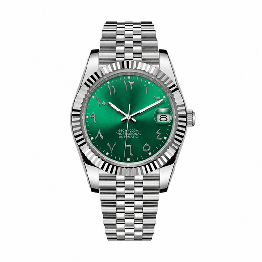 Datejust Arabic Green