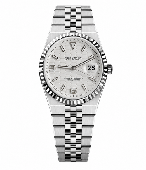 Land Dweller White Dial