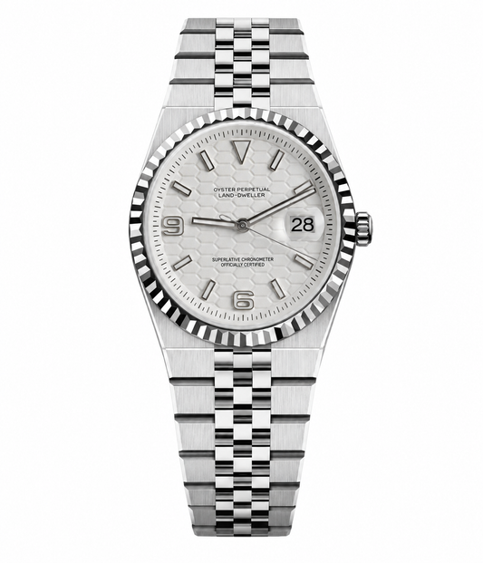 Land Dweller White Dial