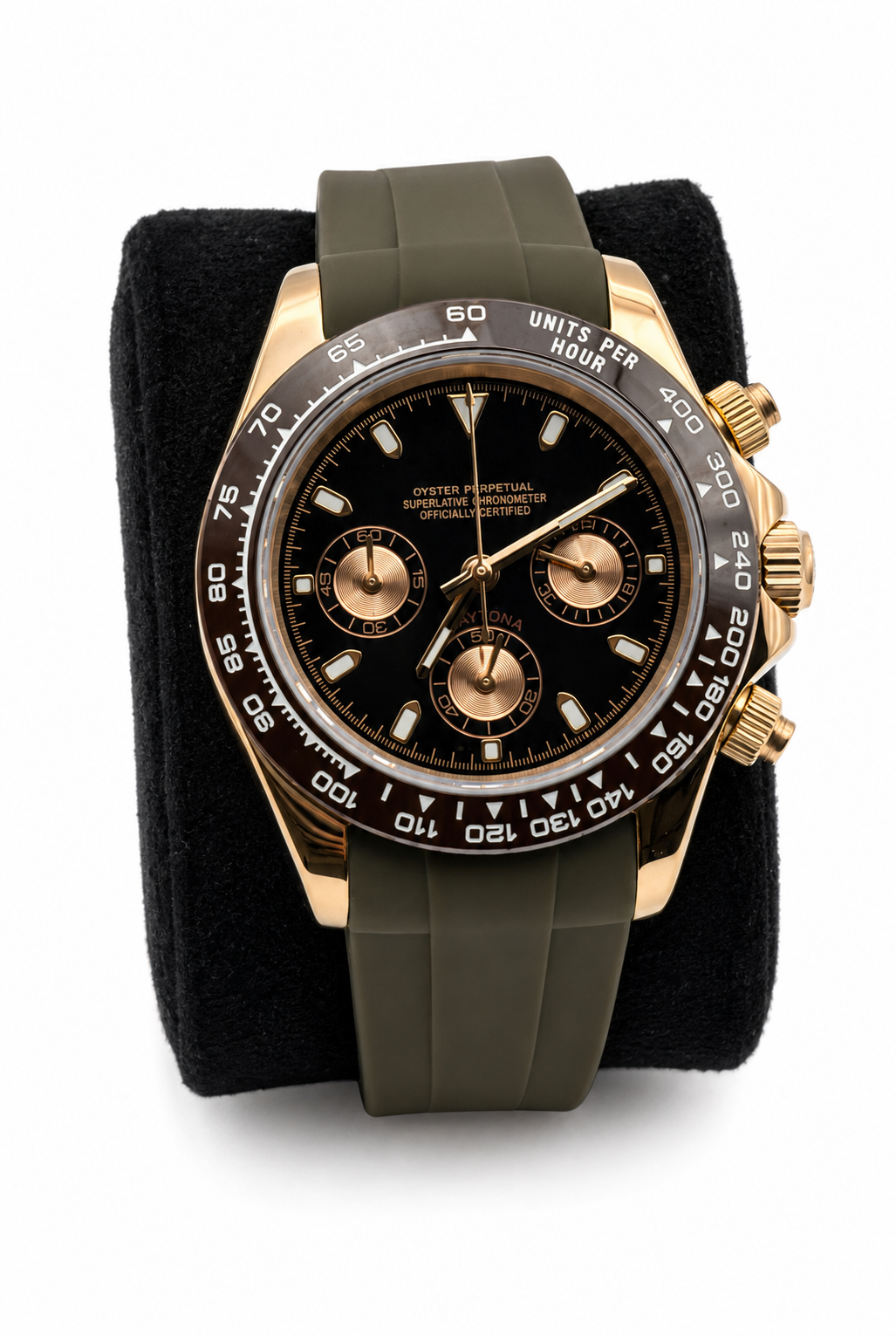Daytona Mocha & Rose Gold