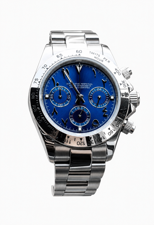 Daytona Ocean Blue Arabic Dial