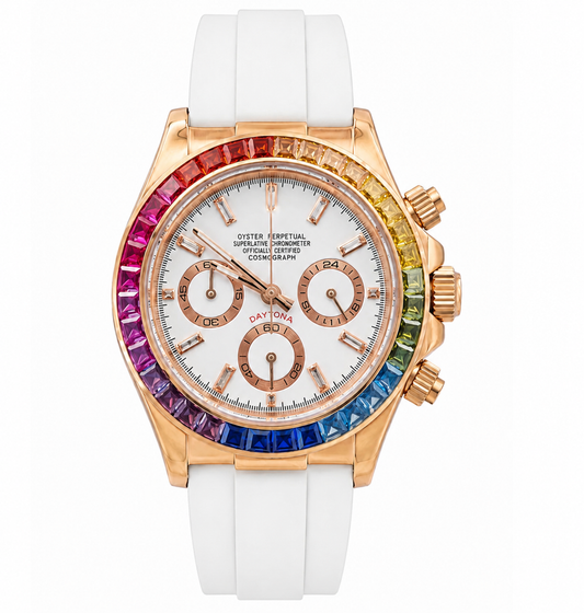 Daytona Rainbow White Oysterflex