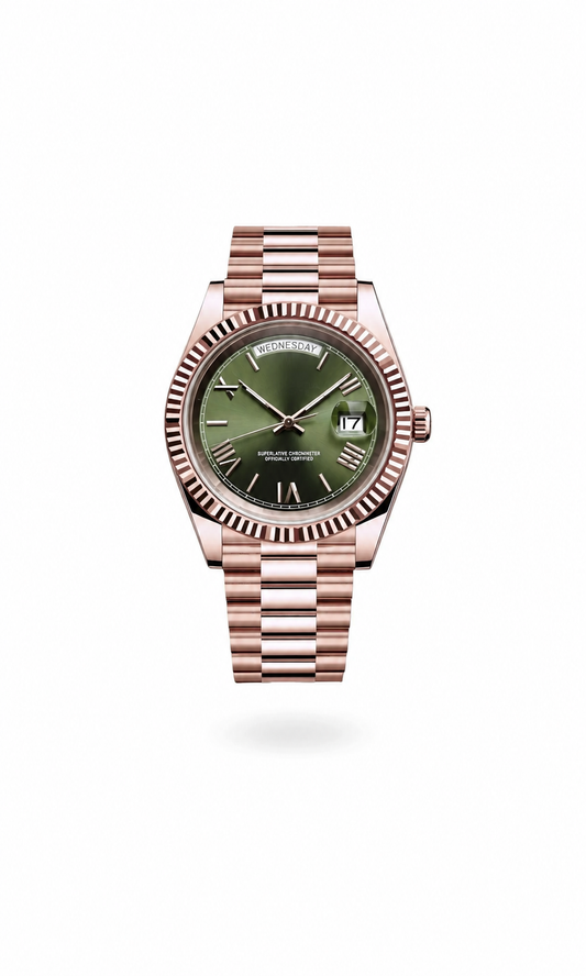 Daydate Olive & Rose Gold Presidential