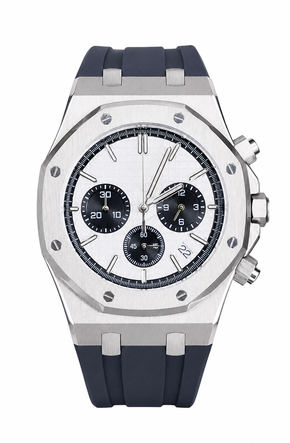 Royal Oak Chrono Rubber Silver