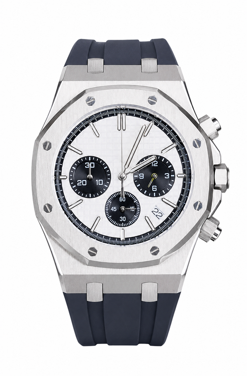 Royal Oak Chrono Rubber Silver