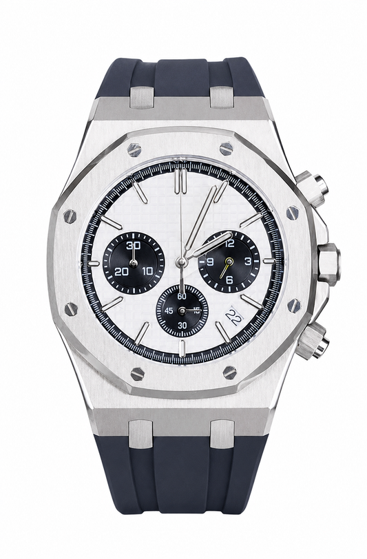 Royal Oak Chrono Rubber Silver
