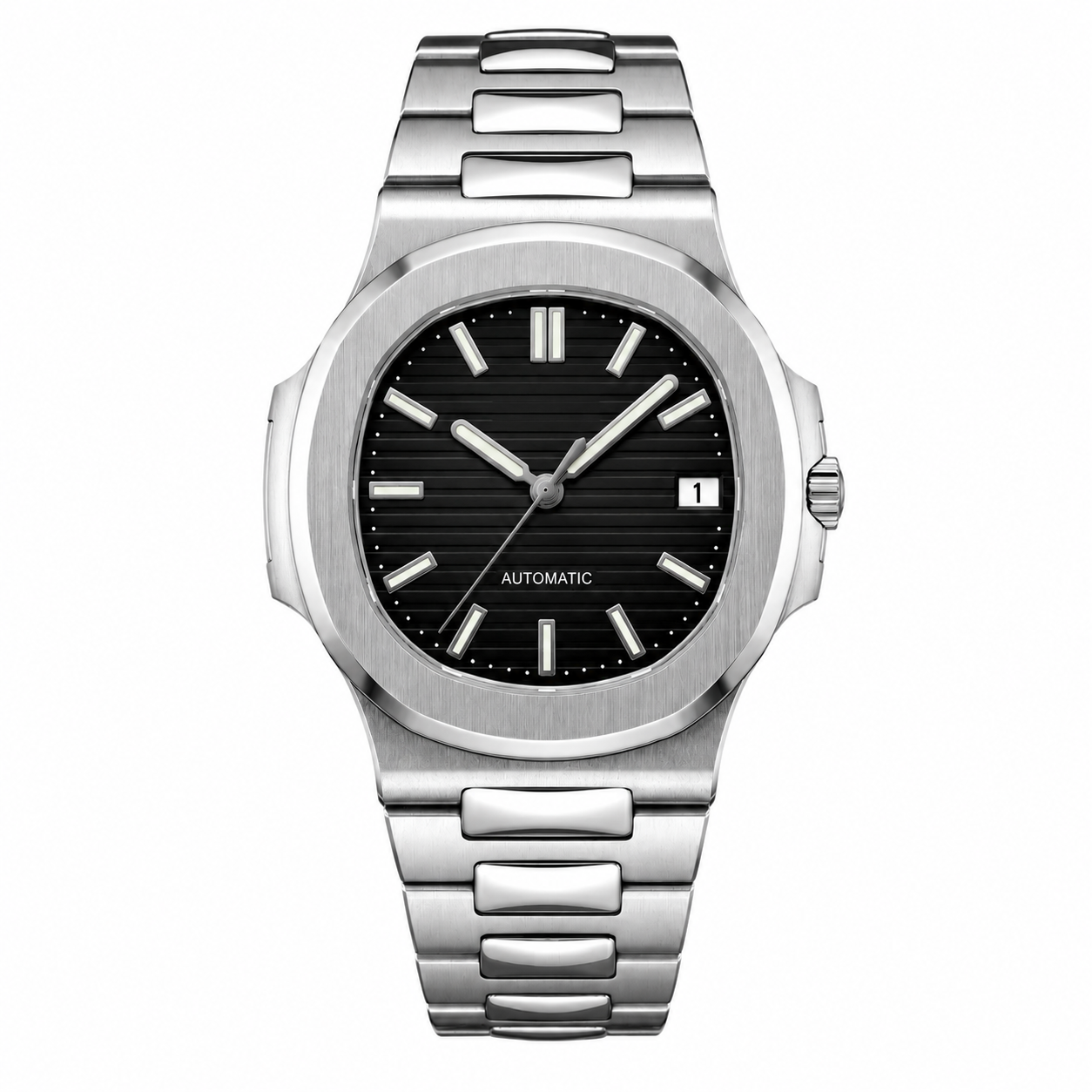 Nautilus Black & Silver
