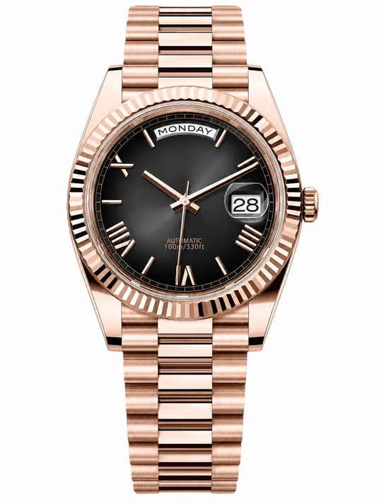 Daydate Rose Gold Black