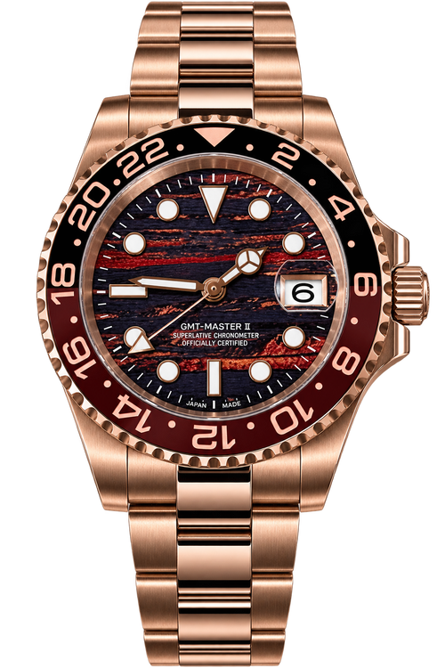 GMT rose gold desert