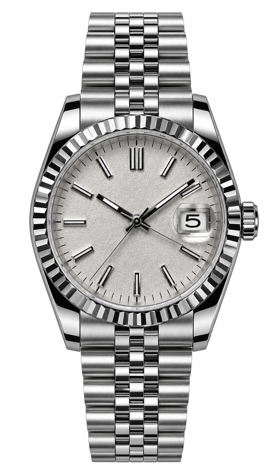 Datejust White Textured dial
