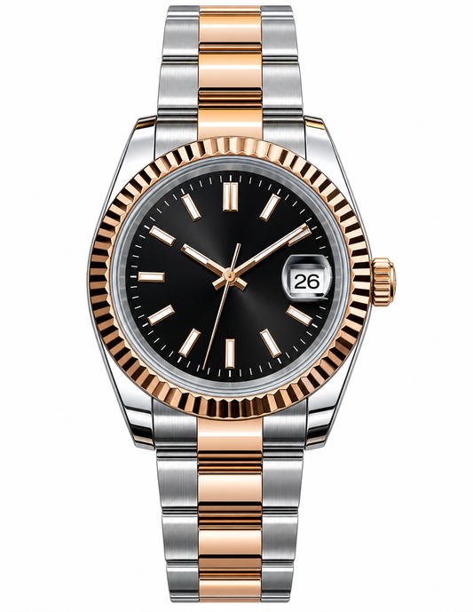 Datejust Two Tone Rose & Silver